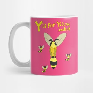 Y is for Yellowjacket Mug